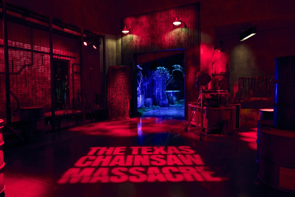 The Texas Chainsaw Massacre haunted house entrance