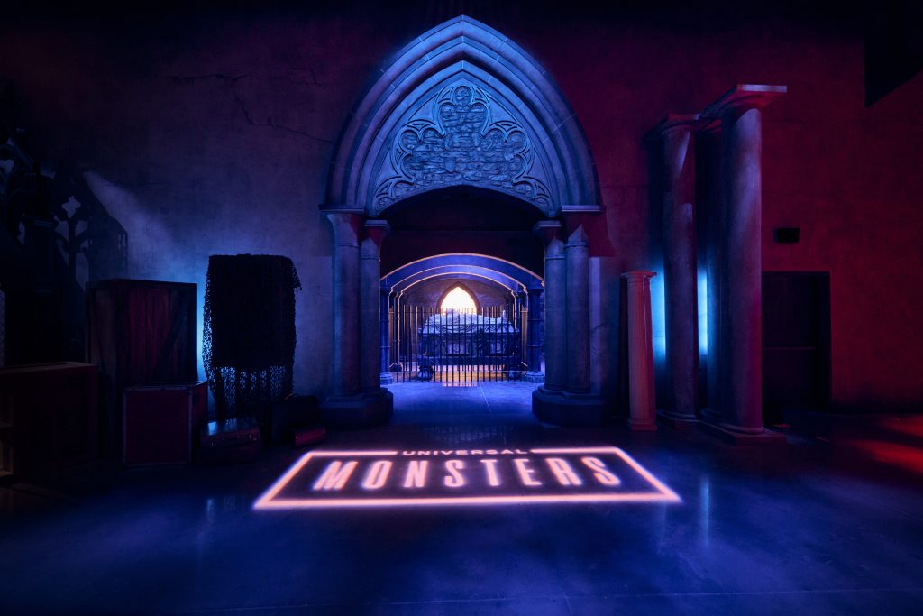 Universal Monsters maze entrance